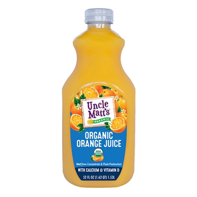 Order Your Free Sample Of Organic Juice By Uncle Matt's