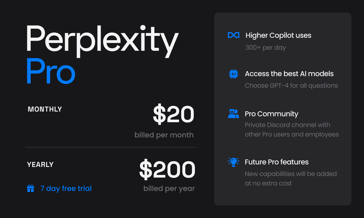 Free Perplexity Pro AI Subscription