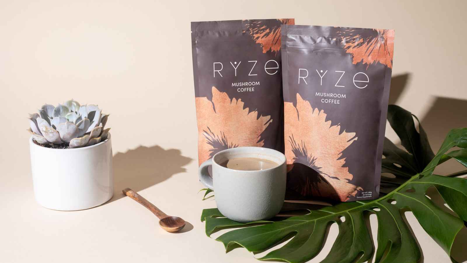 Free RYZE Blend Coffee, Matcha, Chicory, Chai, or Hot Cocoa