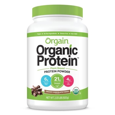 Receive A Free Orgain Plant-Based Protein Powder Sample