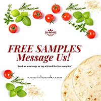 Receive A Free Sample Of Gluten Free And Vegan Wraps From Kaliwonder