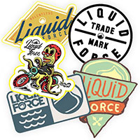 Receive FREE Stickers From Liquid Force