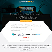 Receive Free 12 Month Premium Subscription To Screenhits TV