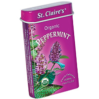 Receive Free Organic Peppermints By St. Claire's Organics