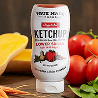 Receive True Made Foods® Low Sugar Vegetable Ketchup for FREE