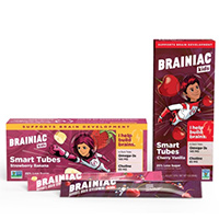 Receive Yogurt Tubes By Brainiac Kids For Free