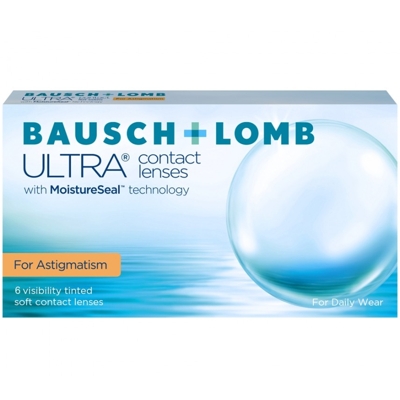 Receive Your Free Pair Of Bausch + Lomb ULTRA Contact Lenses For Astigmatism