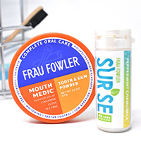 Request A Free Frau Fowler Tooth &amp; Gum Powder Sample Pack