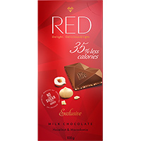 Request A Free Red Chocolate Bar