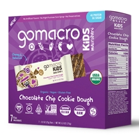 Request A Free Sample Of GoMacro Kids Chocolate Chip Cookie Dough Macrobars