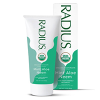 Request A Free Sample Of Radius Organic Toothpaste