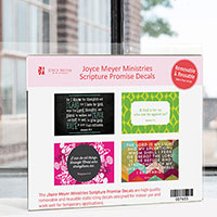 Request Your FREE Scripture Promise Decals from Joyce Meyer