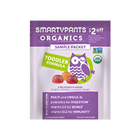 Request Your FREE SmartyPants Vitamins Organic Toddler Formula Sample