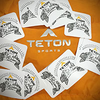 Request Your FREE TETON Sports Sticker