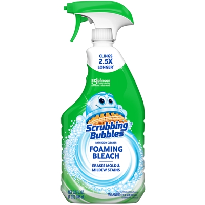 Request Your Free Sample Of Scrubbing Bubbles Foaming Bleach Bathroom Cleaner