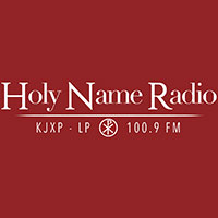 Request a Free Bumper Sticker by Holy Name Radio
