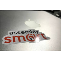 Request a Sticker provided by Assembly Smart