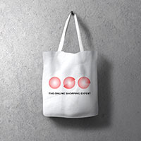 Request a White Recycled Organic Cotton Tote Bag