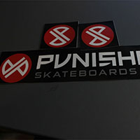 Request your FREE Punisher Skateboards stickers
