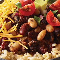 Request your FREE Three Bean Chili Sample