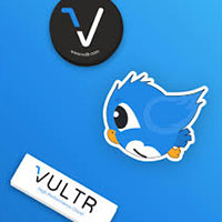 Request your Vultr stickers for free