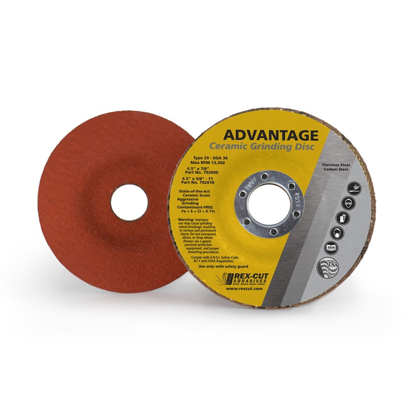 Free Rex-Cut Ceramic Type 29 Grinding Disc