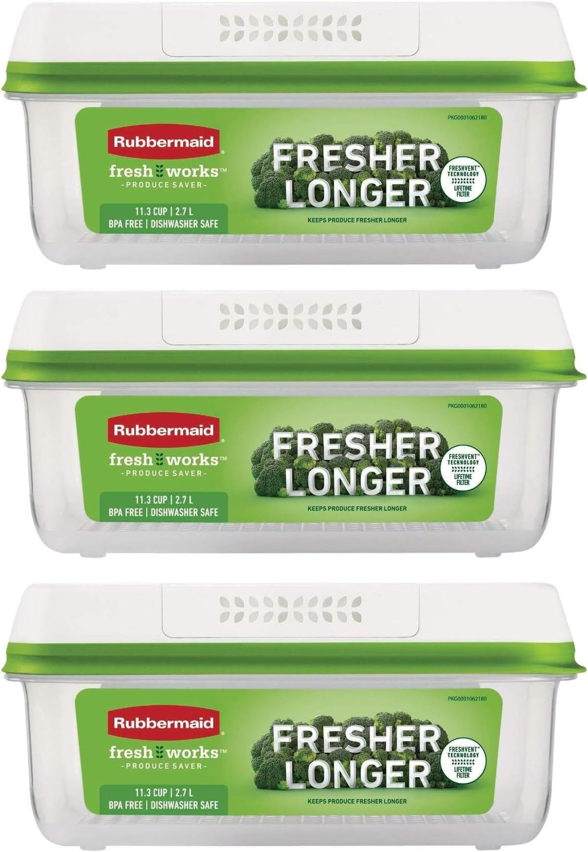 Free Rubbermaid 3-Pack Food Storage Set