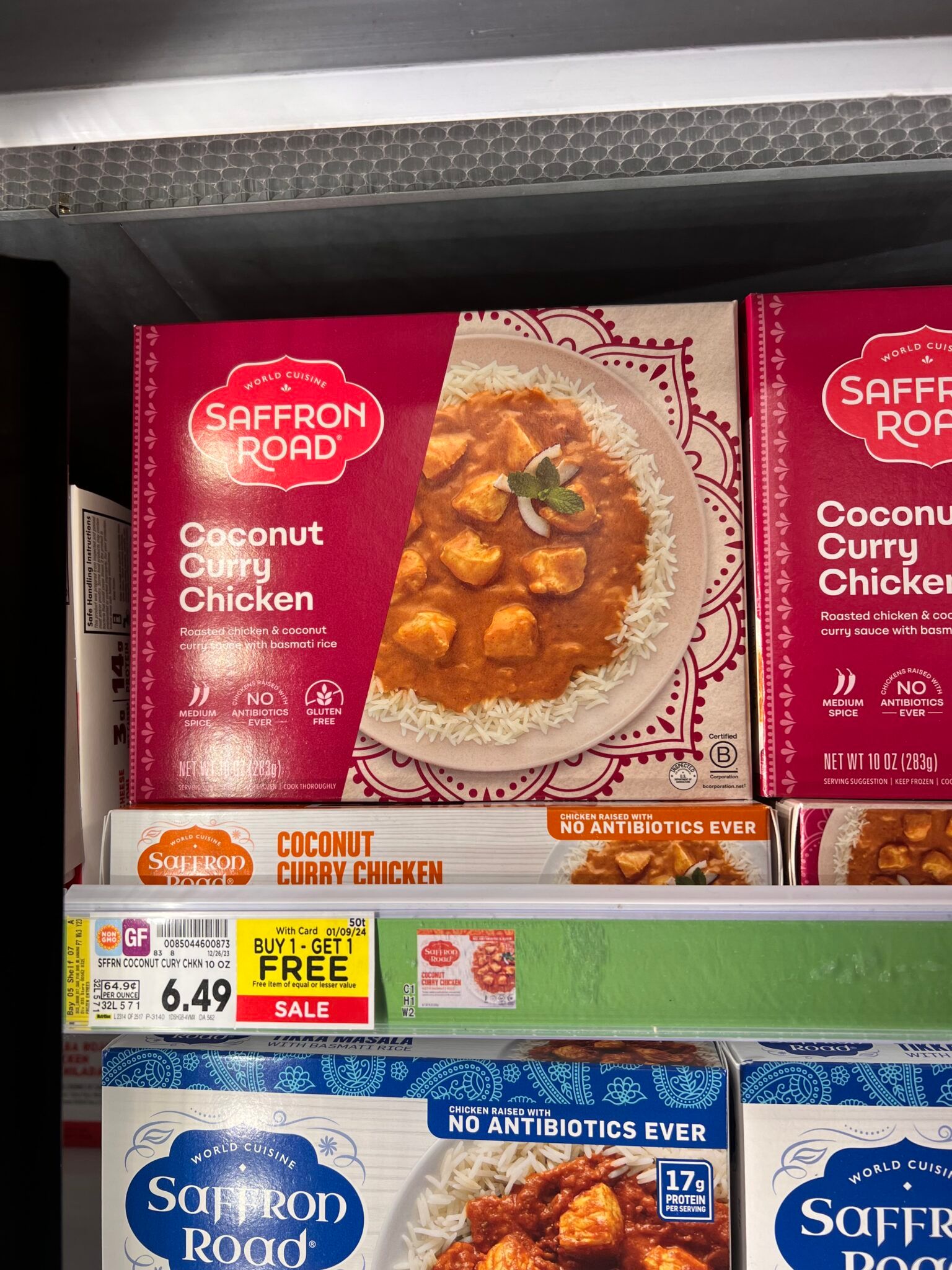Free Saffron Road Frozen Meals
