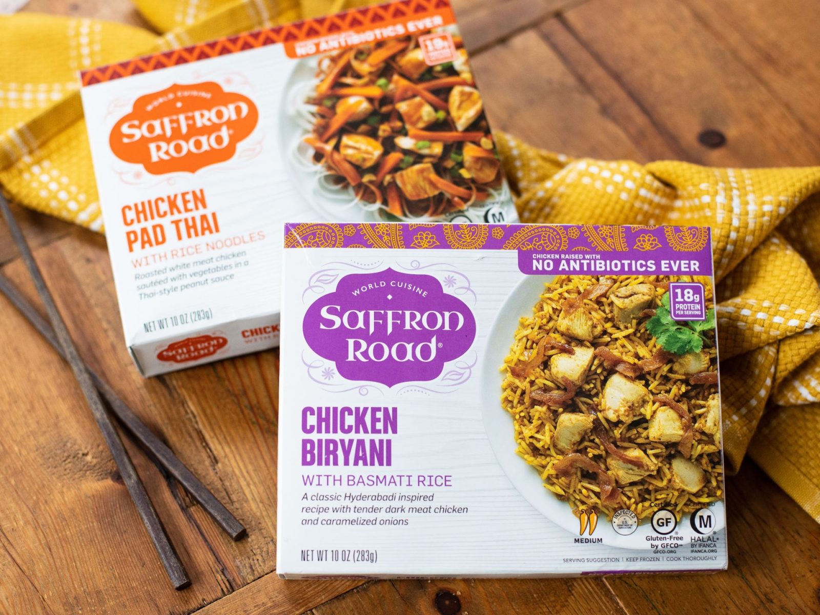 Free Saffron Road Products