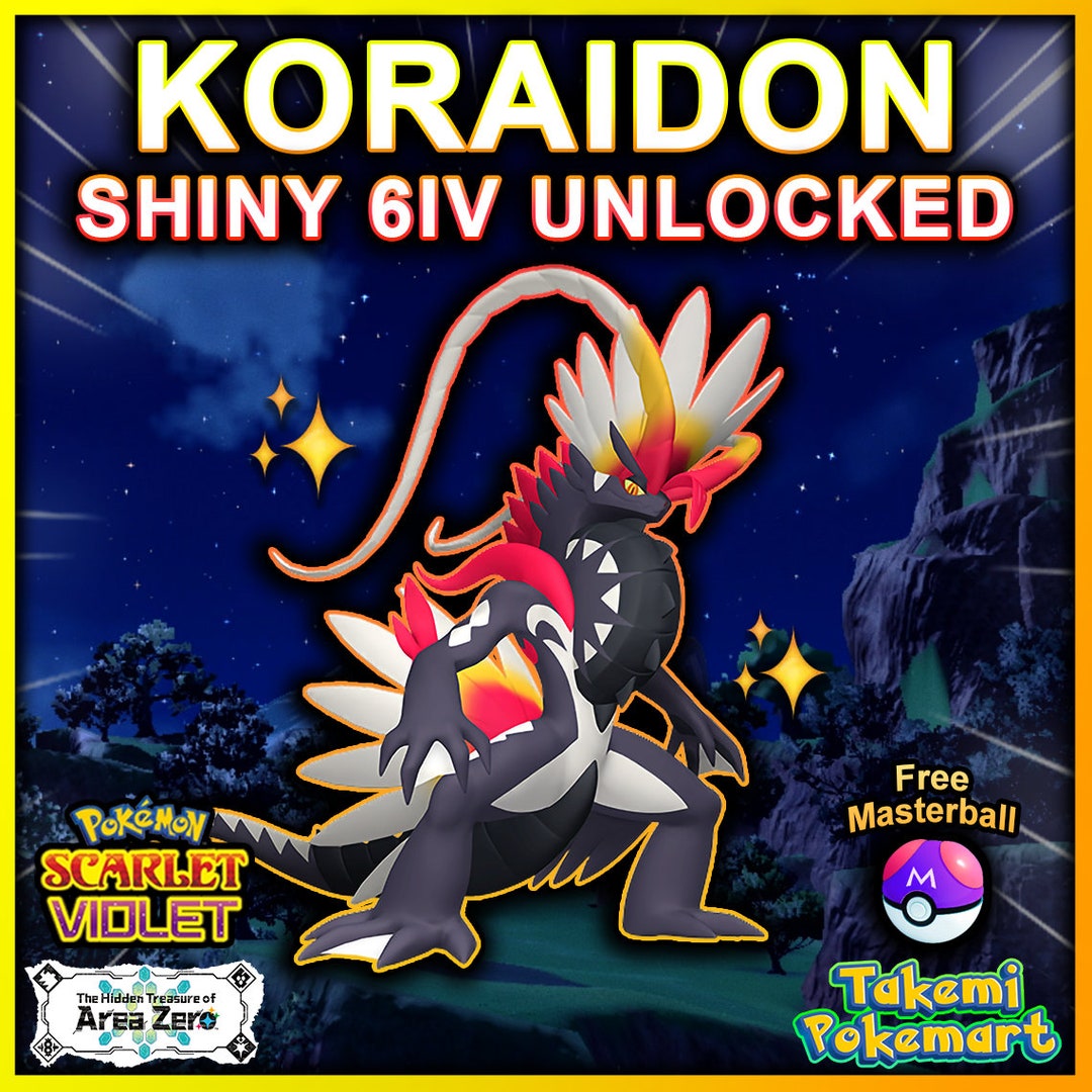 Free Shiny Koraidon or Shiny Miraidon Pokemon Code Cards from GameStop