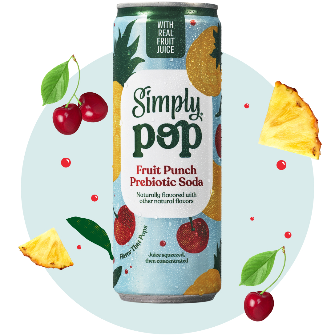 Free Simply Pop Prebiotic Sodas at Publix