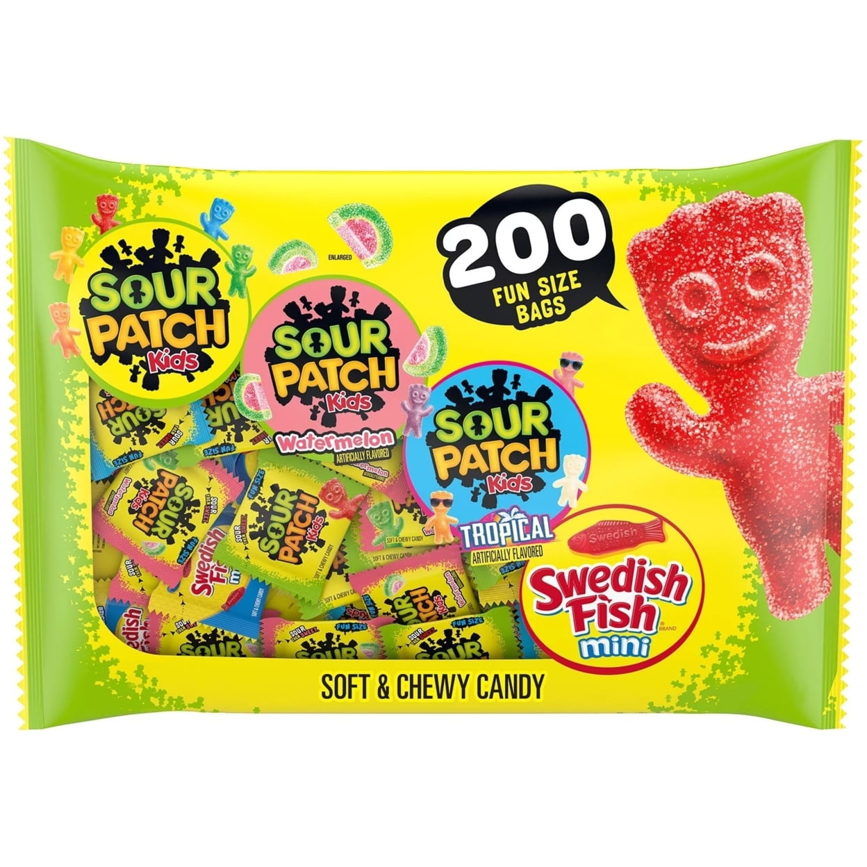 Free Sour Patch Kids & Swedish Fish Glow Ups Party