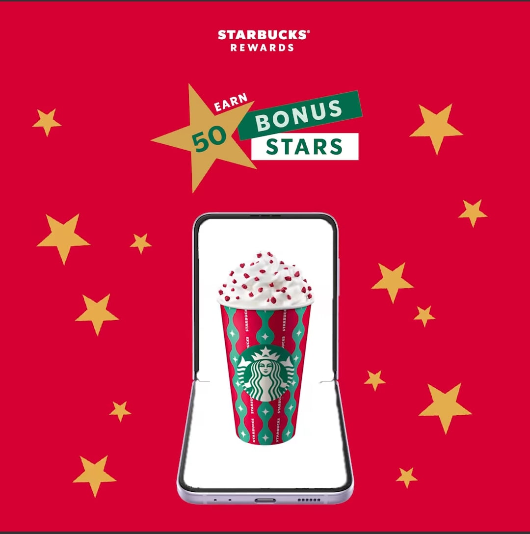 Free Starbucks Stars from Marriott Bonvoy