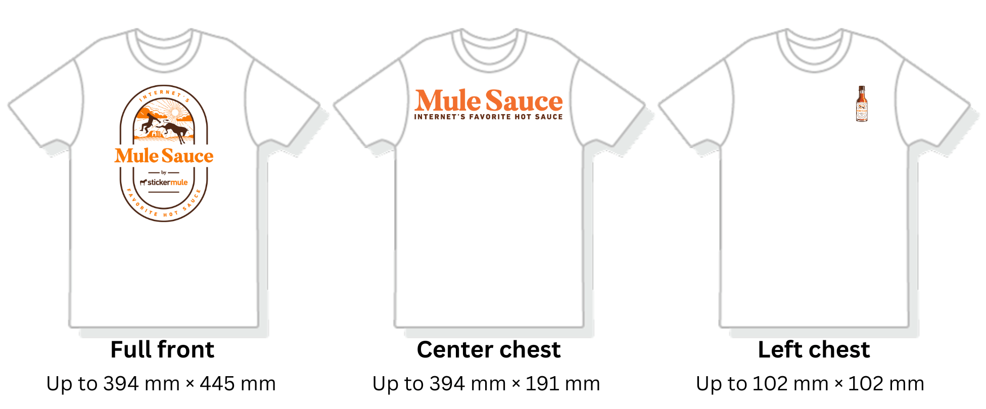 Free Sticker Mule T-Shirt from X (Twitter)