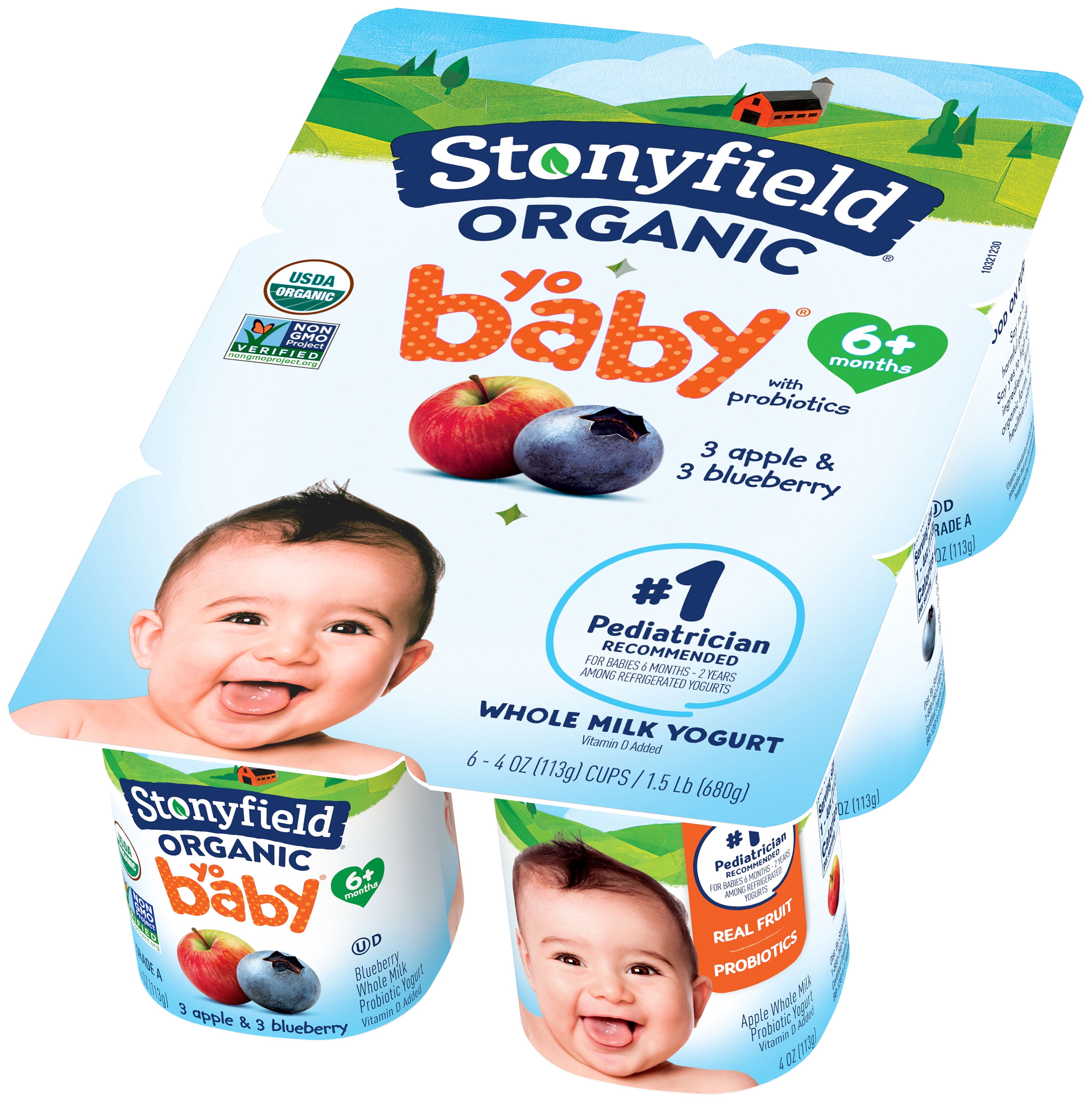 Free Stonyfield YoBaby Multipack Yogurt