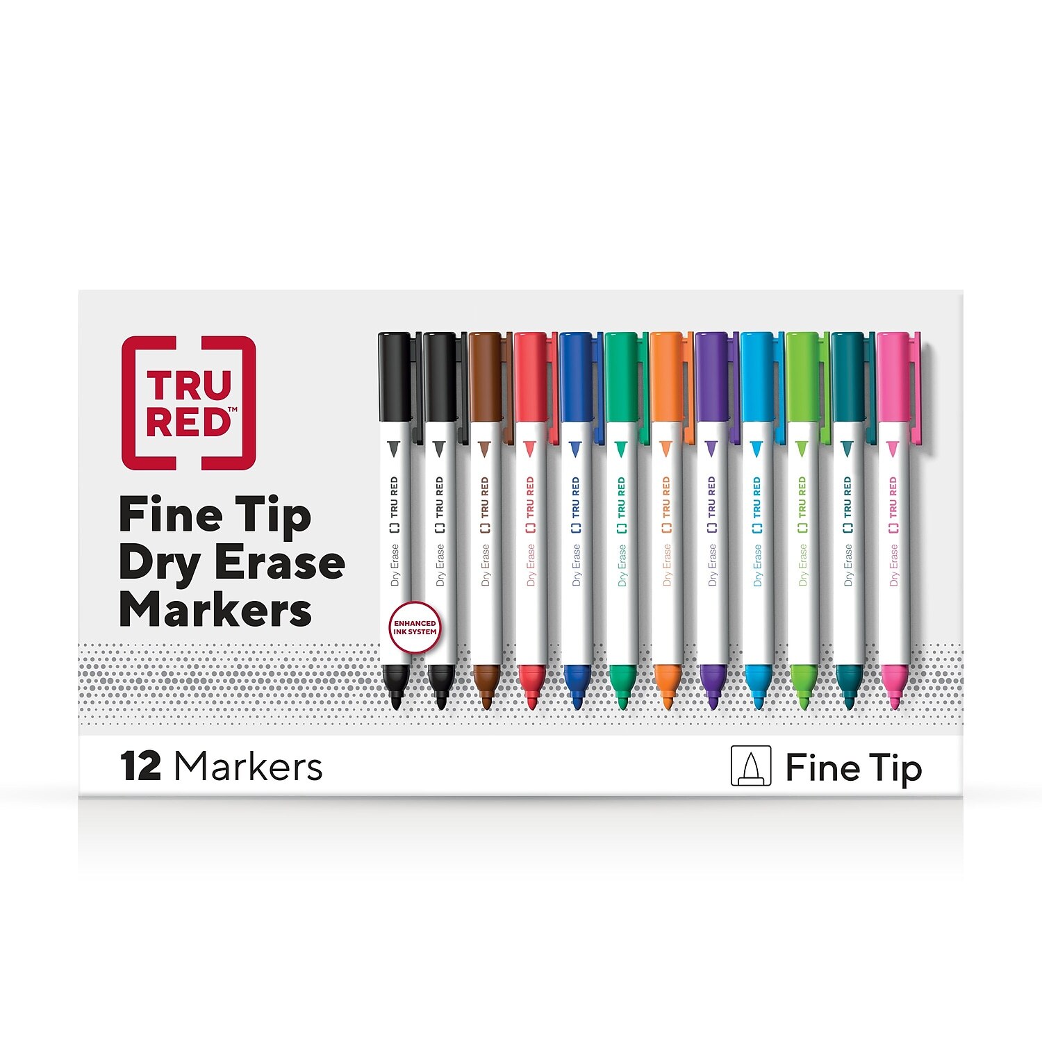 Free TRU RED 12-Pack Stick Pens at Staples