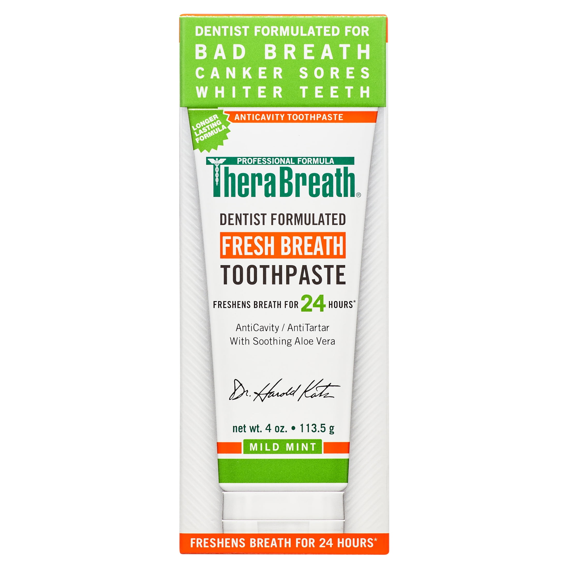 Free TheraBreath Toothpaste