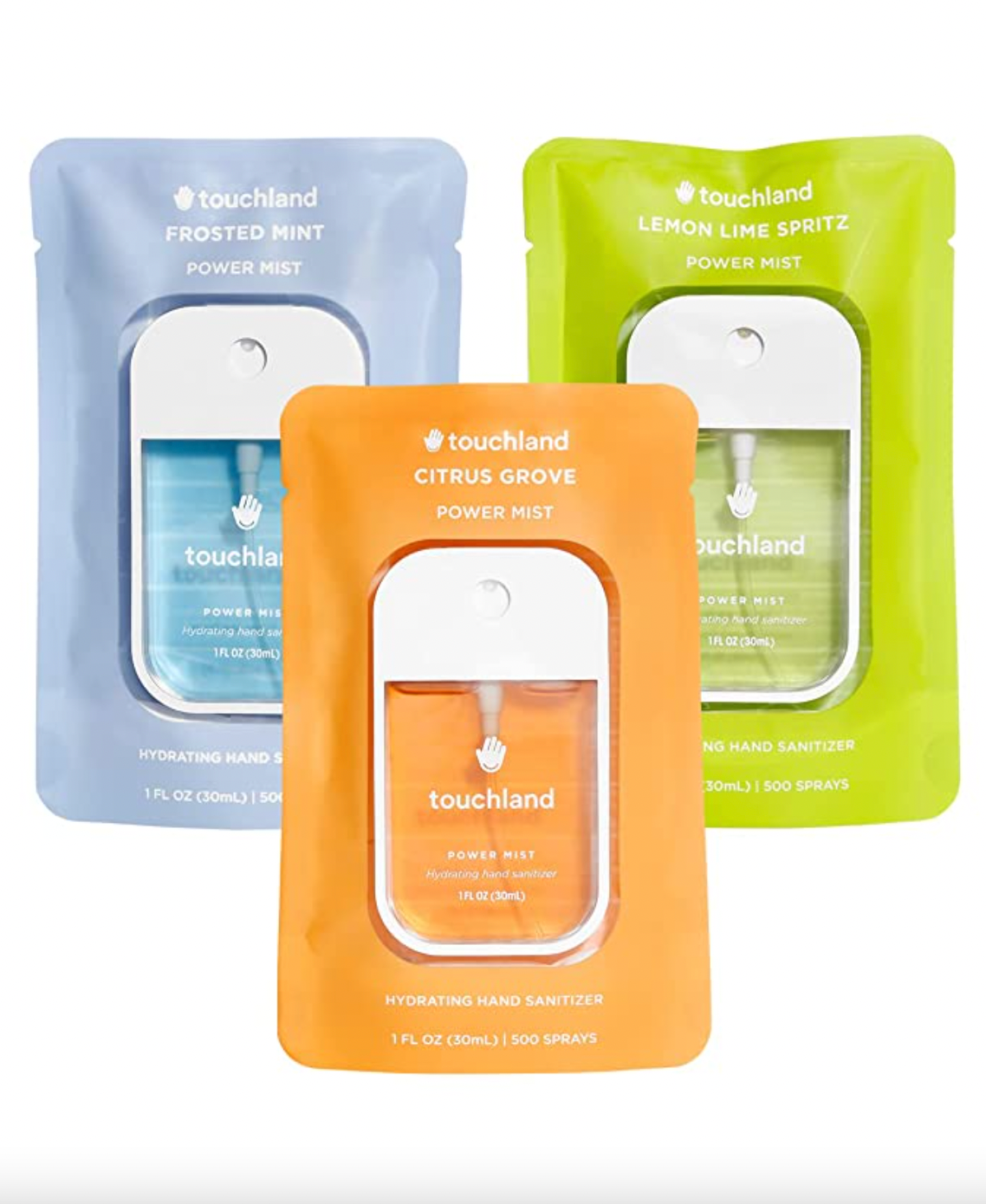 Free Touchland Power Mist Hydrating Hand Sanitizer