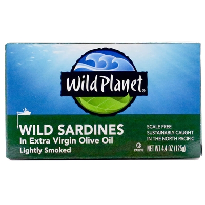 Try A Free Sample Of Wild Planet Wild Sardines In Extra Virgin Olive Oil