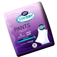 Try Boots Staydry Incontinence Night Pants For Free