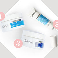 Try Out a FREE Fade out 3-Step regime Skincare Sample