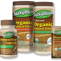 Try a Free Organic Natural Fiber Sample by Nusyllium