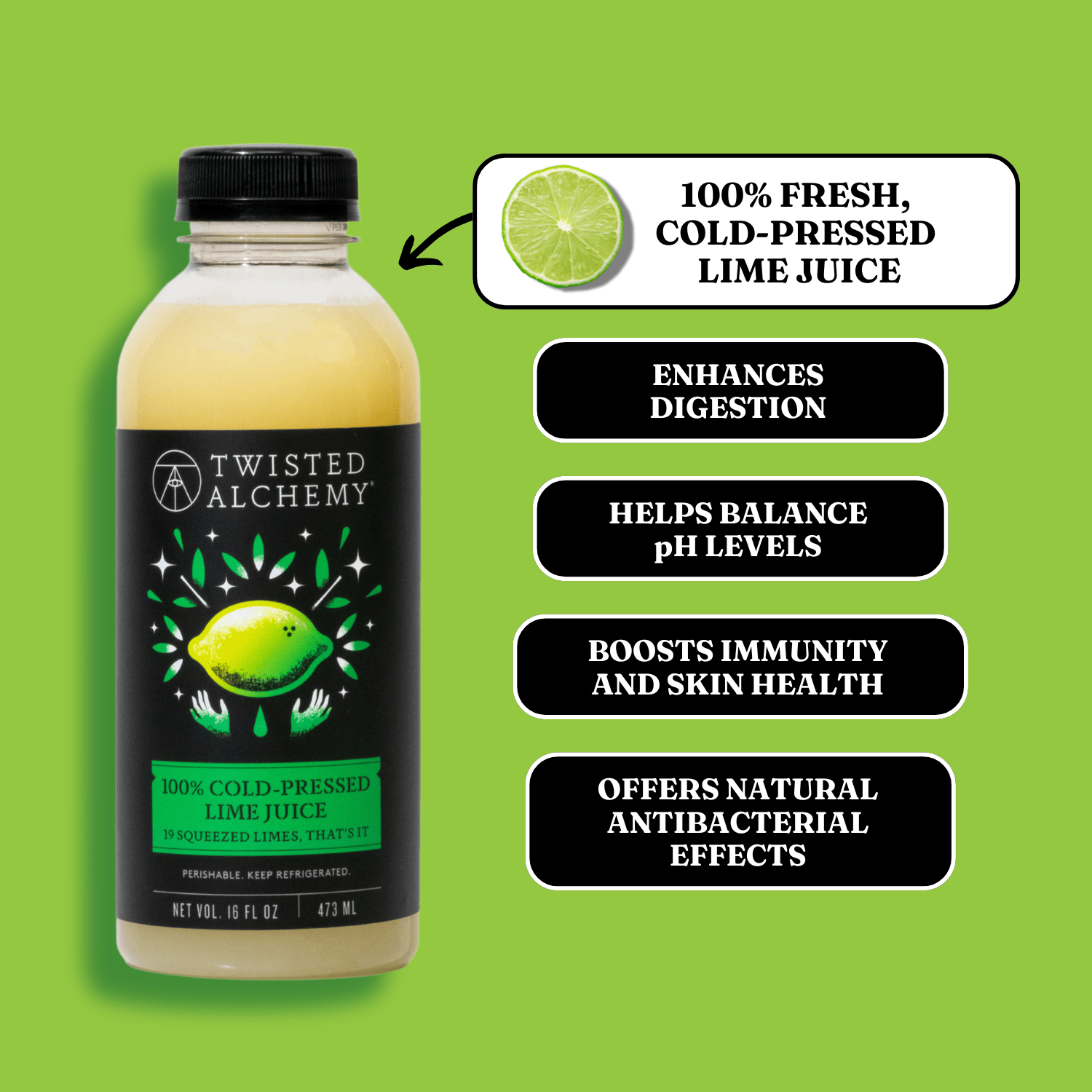 Free Twisted Alchemy Cold Pressed Juice