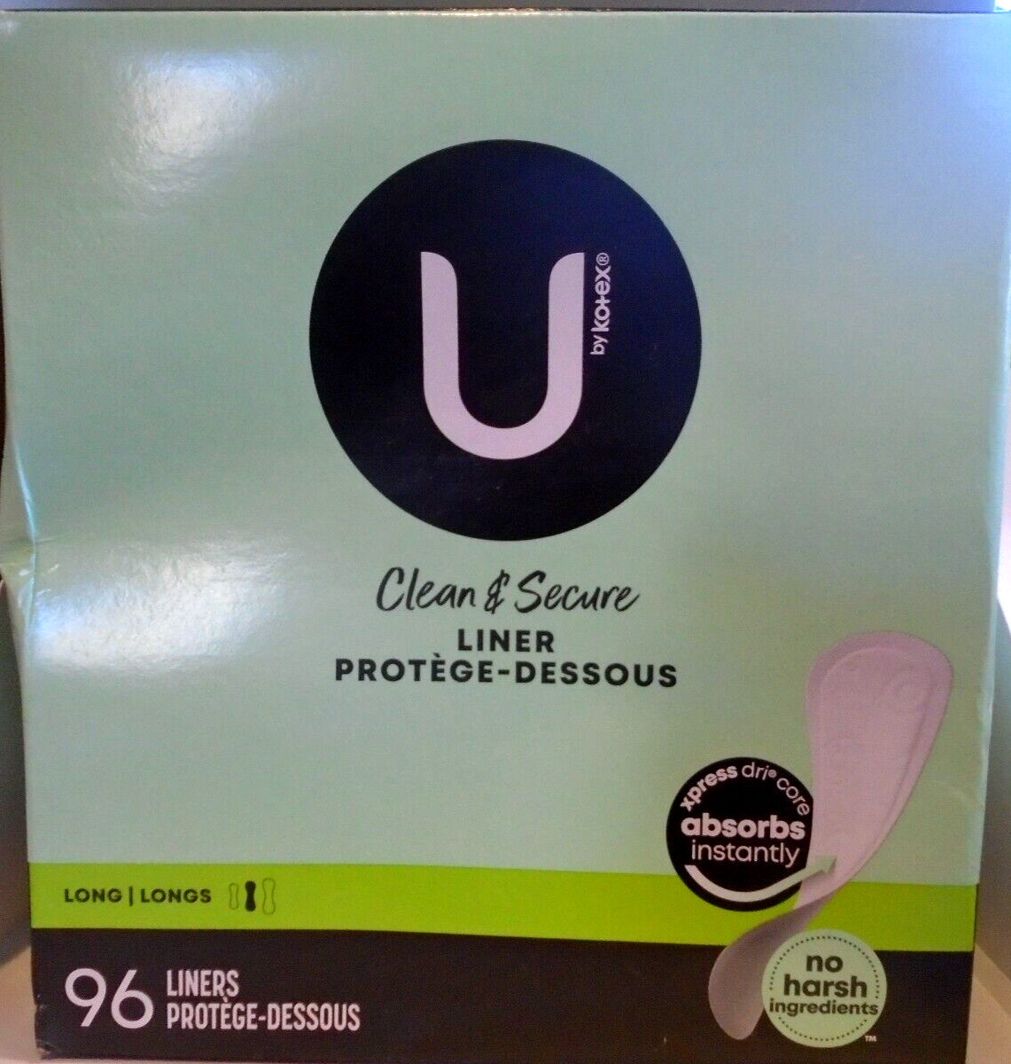 Free U by Kotex Clean & Secure Wrapped Panty Liners