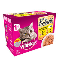 Claim Your 1st Pack of Whiskas Pure Delight For FREE