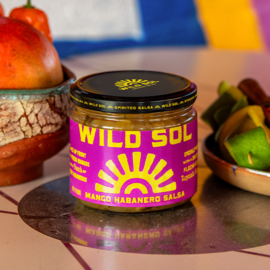 Free Wild Sol Salsas from Aisle