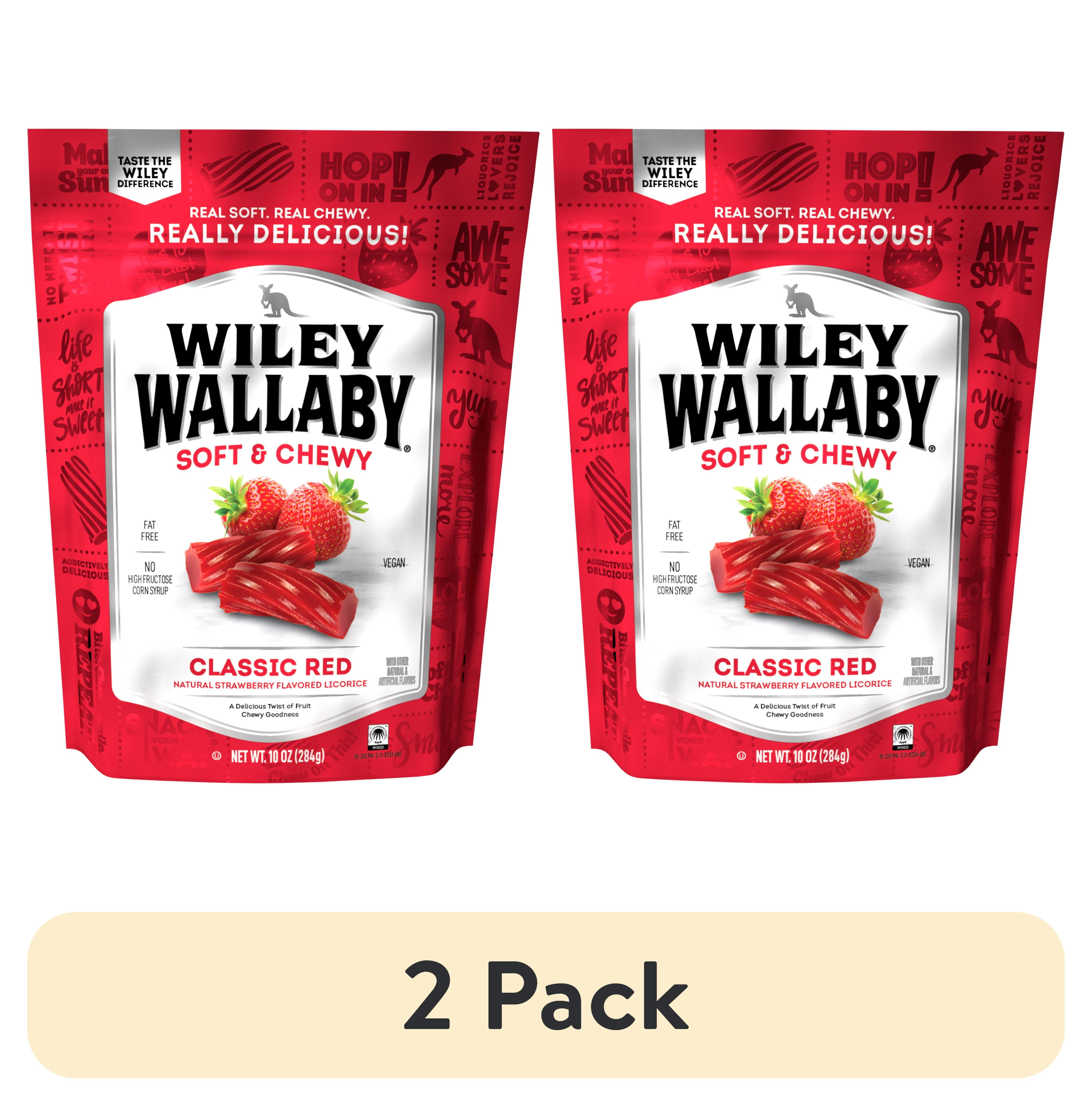 Free Wiley Wallaby Classic Red Licorice