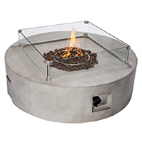 Win A Brahmsley Concrete Propane Fire Pit Table
