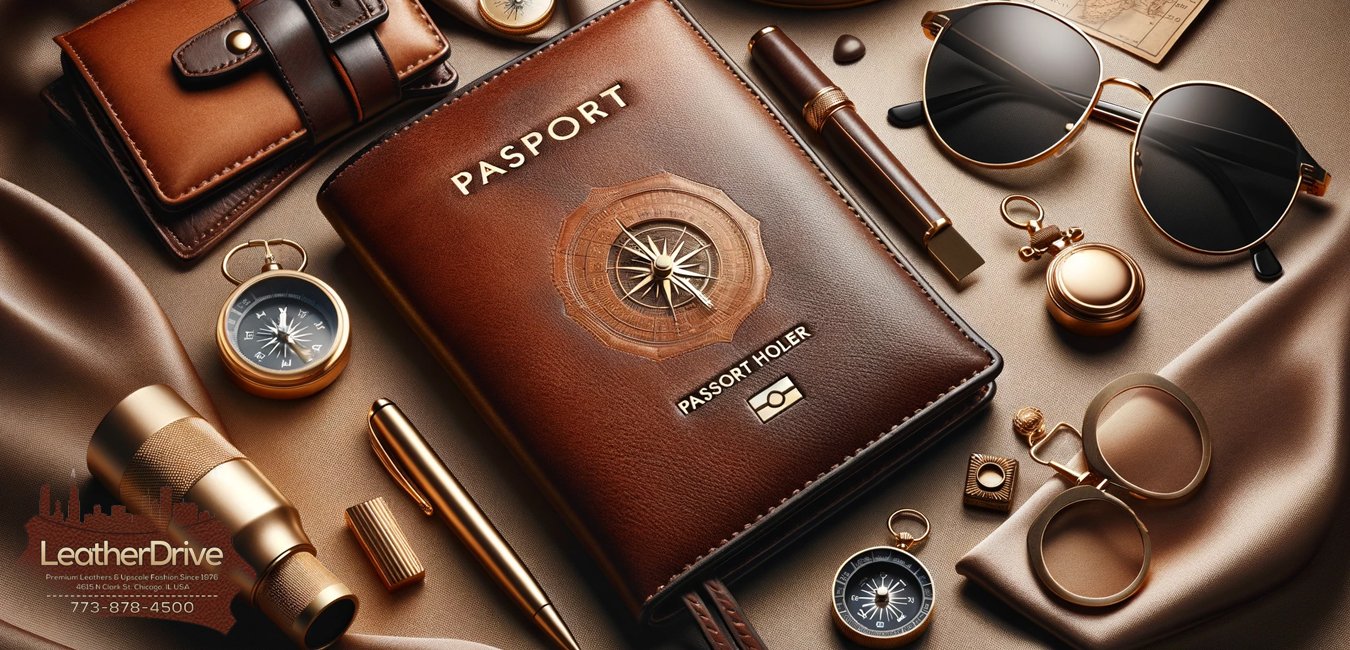 Free Wlinder Leather Passport Holder