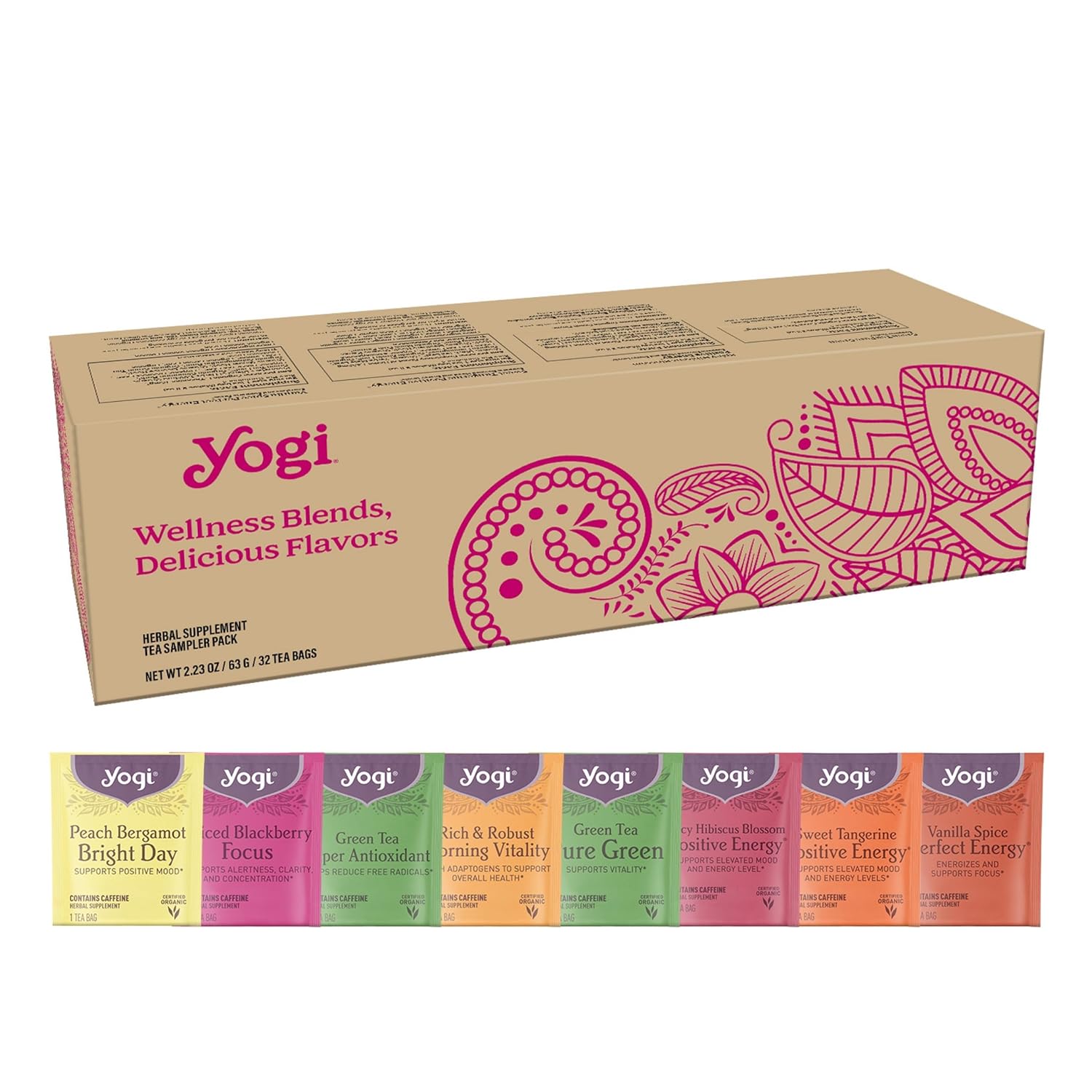 Free Yogi Tea Carton